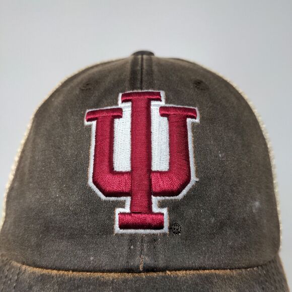 Top of the World Men's IU Indiana Hoosiers Snapback Hat Brown Tan OSFA - Picture 4 of 15